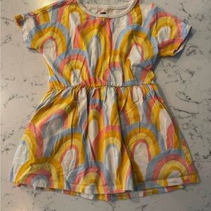 TEA COLLECTION Rainbow Kids Dress Size